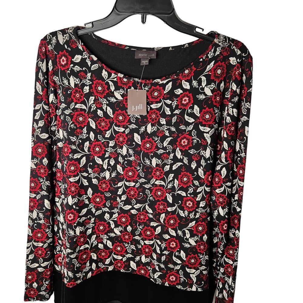 Women's NWT J Jill Long Sleeve Top